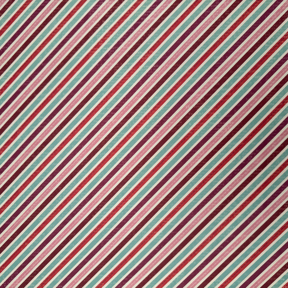 Horizontal Stripes Paper 12x12