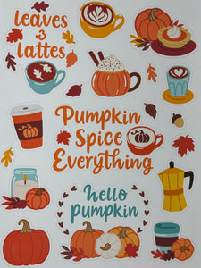 Pumpkin Spice Stickers