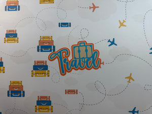 Travel Pattern Paper Travel Patterns Paper & Sea & Travel Die Cut – Rusty Anchor Creations