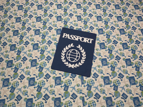 Passport Background Paper & Passport Die Cut