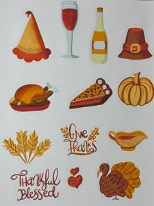 Thanksgiving Stickers