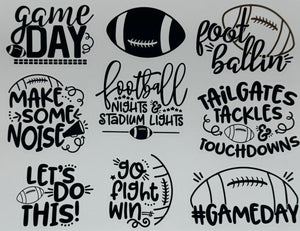 Game Day Stickers