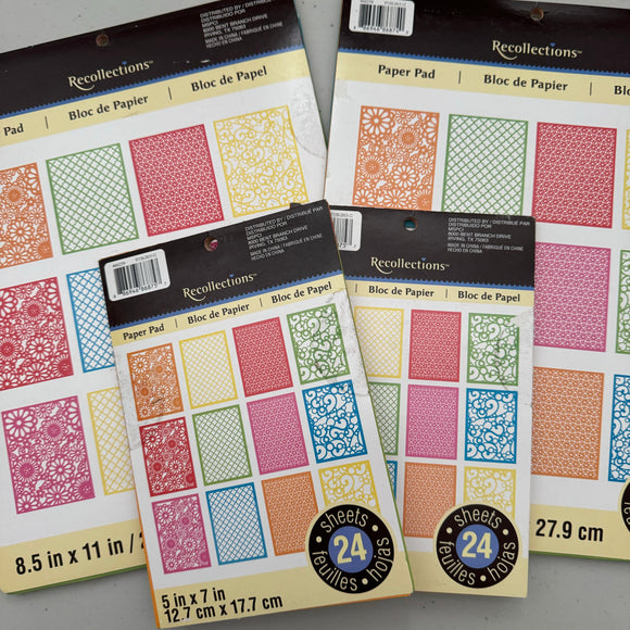 Recollections Paper Pads