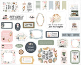 Coffee Shop Ephemera Die Cut Pieces