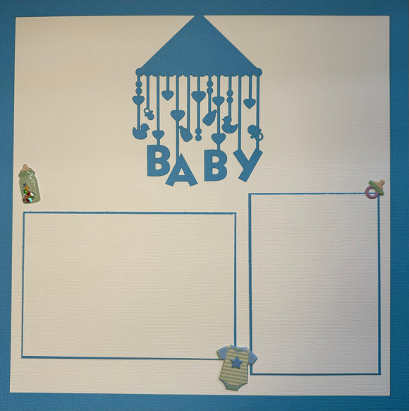 Baby Blue 1 Page Layout