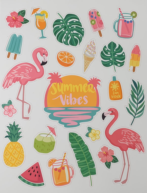 Summer Vibes Sticker Sheet