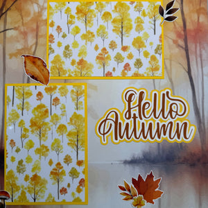 Hello Autumn 1 Page Layout