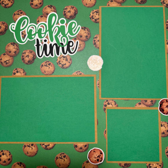 Cookie Time - Girl Scout 1 Page Layout