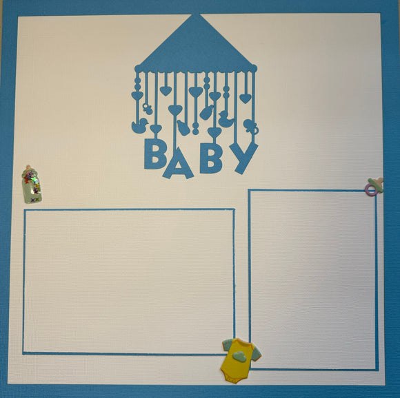 Baby Blue 1 Page Layout