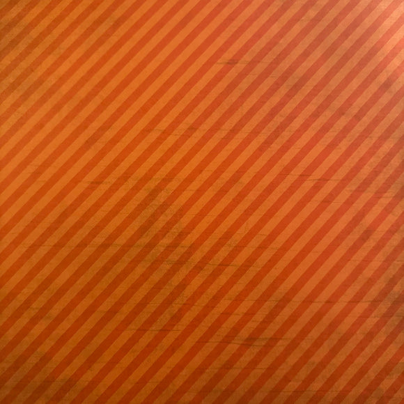 Orange Stripe Paper