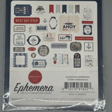 Seashore Ephemera Die Cut Pieces