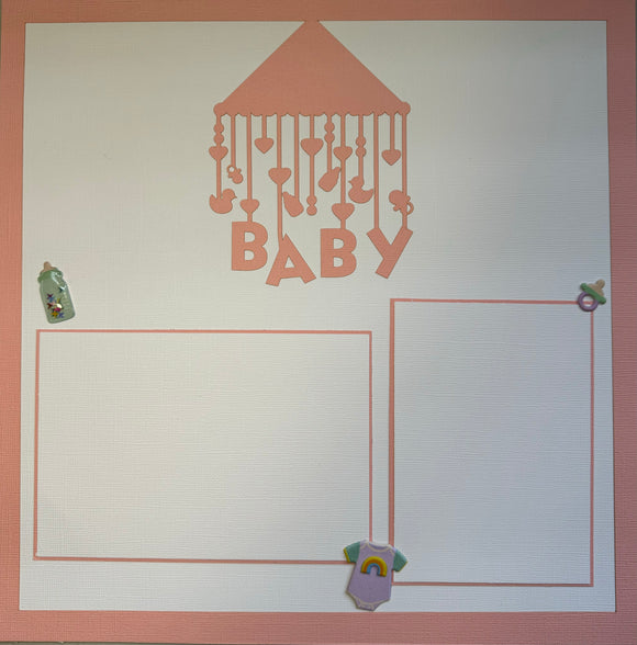 Baby Pink 1 Page Layout