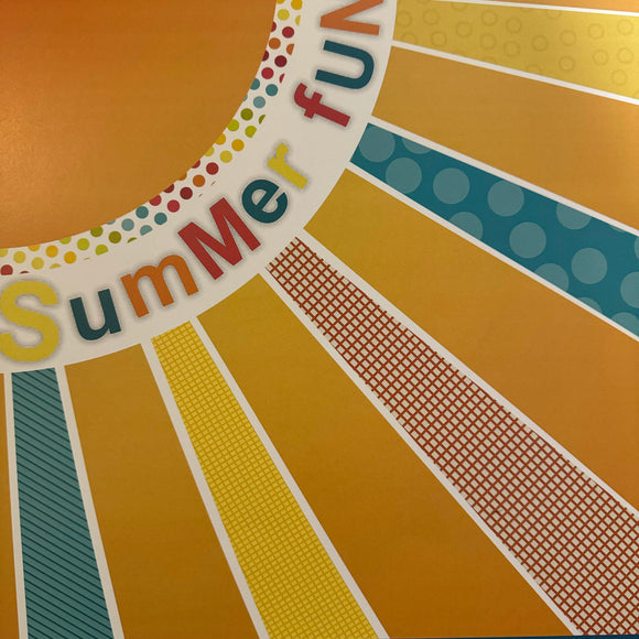 Summer Fun Page in a Bag Paper