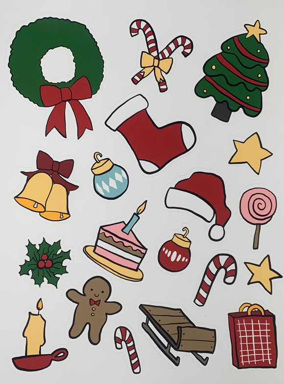 Christmas Stuff Sticker Sheet