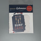 Seashore Ephemera Die Cut Pieces