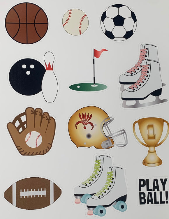 Sports Sticker Sheet
