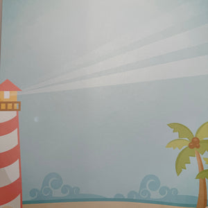 Beach Lighthouse Paper