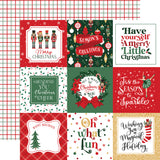 Nutcracker Christmas Multi 4x4 Journaling Cards 12"x12" Double-Sided Cardstock