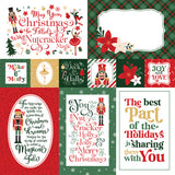 Nutcracker Christmas Merry Journaling Cards 12"x12" Double-Sided Cardstock