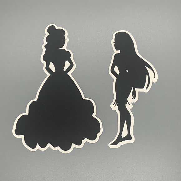 Even More Princess Silhouettes