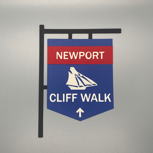 Newport Cliff Walk Sign