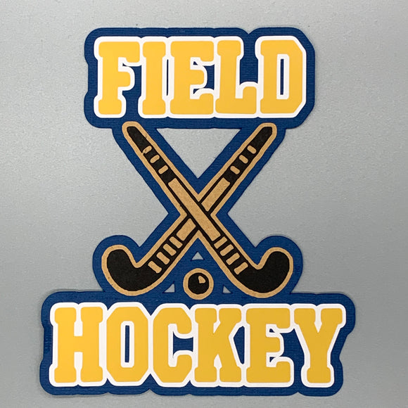 Field Hockey with Sticks