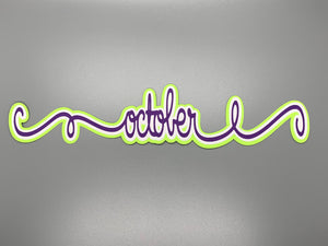 October Border