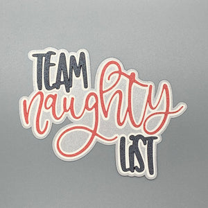 Team Naughty List