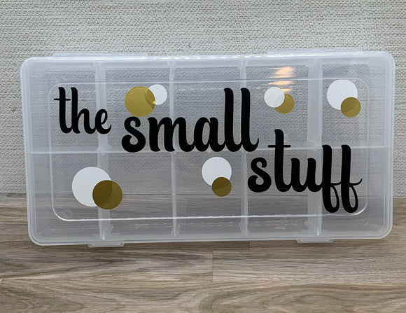 The Small Stuff Storage Box