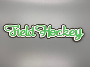 Field Hockey Border