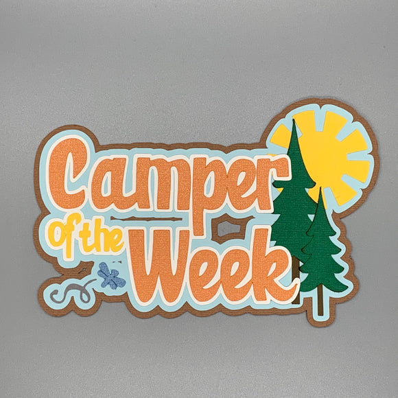 Camper of the Week