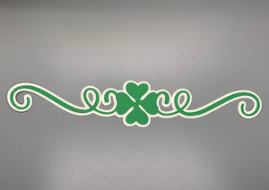 Four Leaf Clover Border