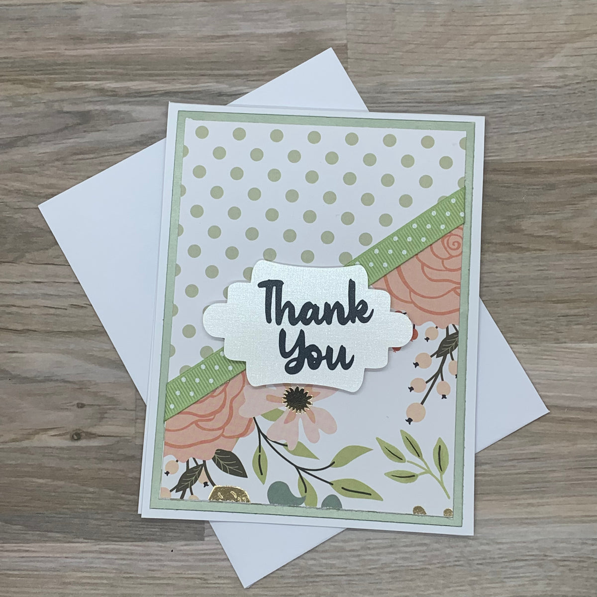 Thank You Flower Card – Rusty Anchor Creations